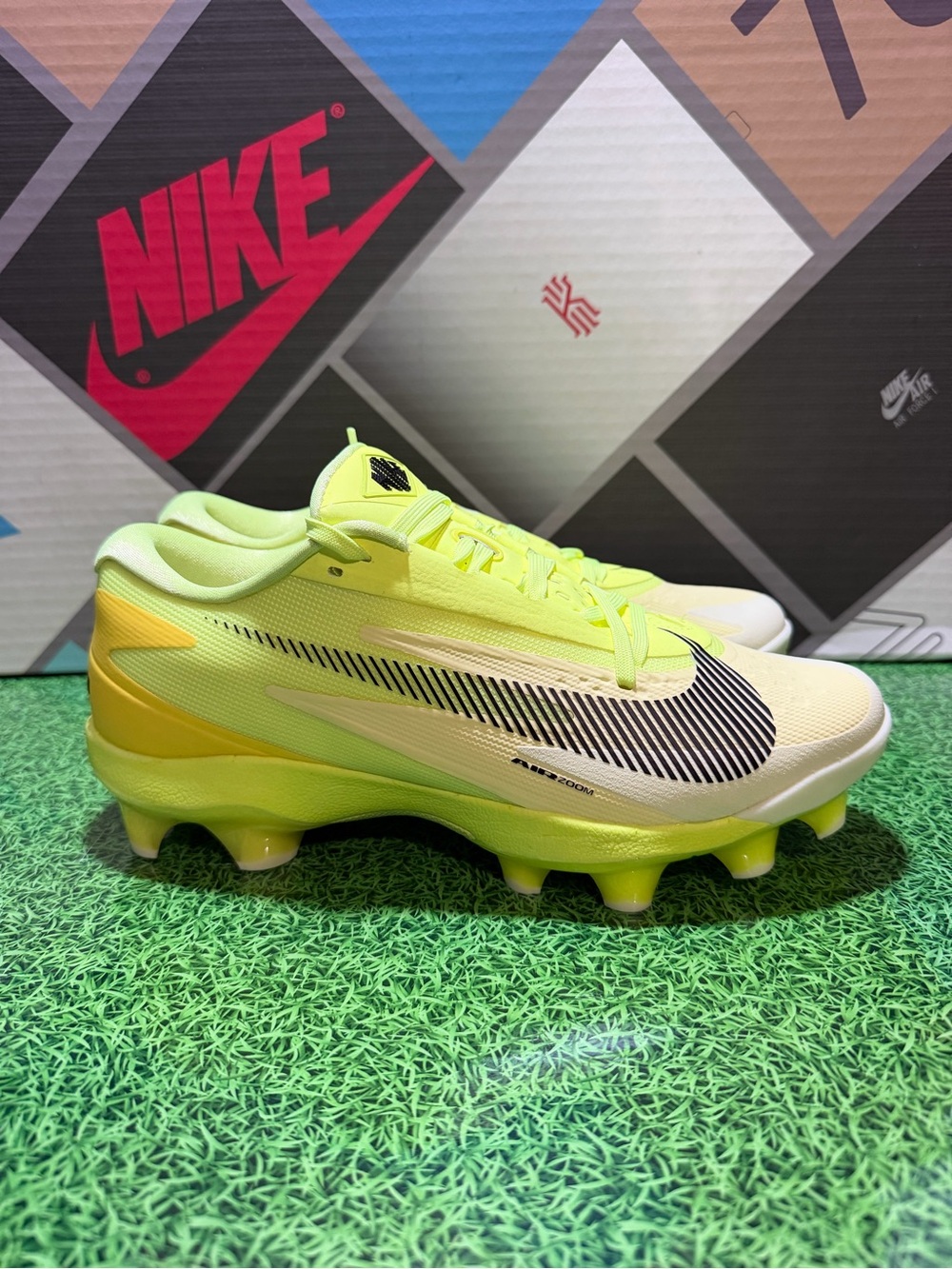 Nike Diamond Standout MCS Baseball Cleats ‘VOLT ICE’ Men Sz 9.5 II7344-700 NEW